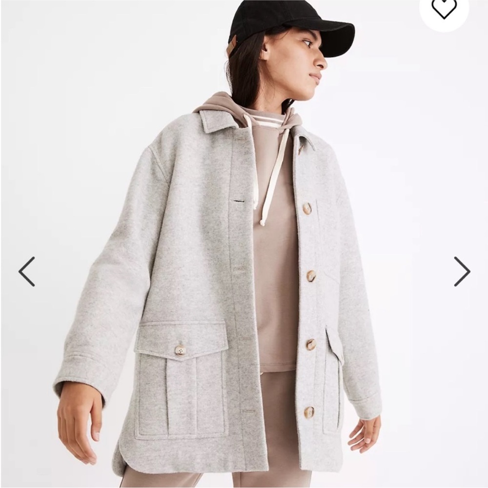 Madewell Belrose Shirt Jacket “ Shacket”